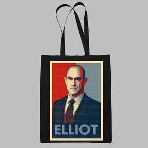 Elliot Stabler Inspired Pop Art Tote Bag Law and Order SVU